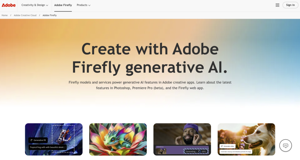 Adobe Firefly AI